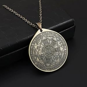 New 2025 New Vintage Seven Archangels Signet Necklace